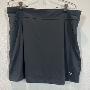 Callaway Opti-Dri Black Golf Skort NWT